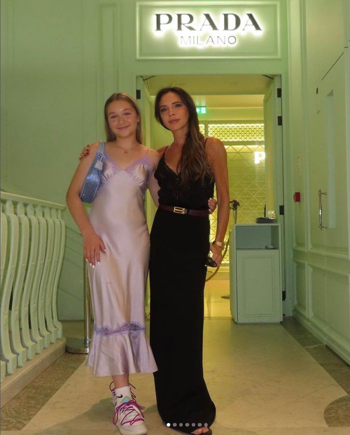 Victoria Beckham z córką Harper