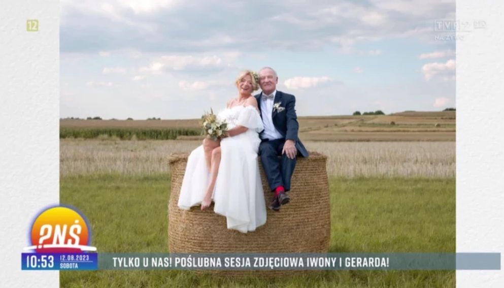 Iwona Mazurkiewicz, Gerard Makosz (screen TVP2)