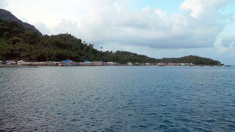 Zatoka Serasan w archipelagu Wysp Natuna.