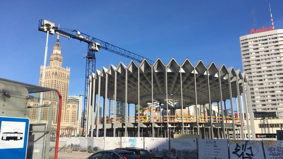 Trwa budowa Nowej Rotundy