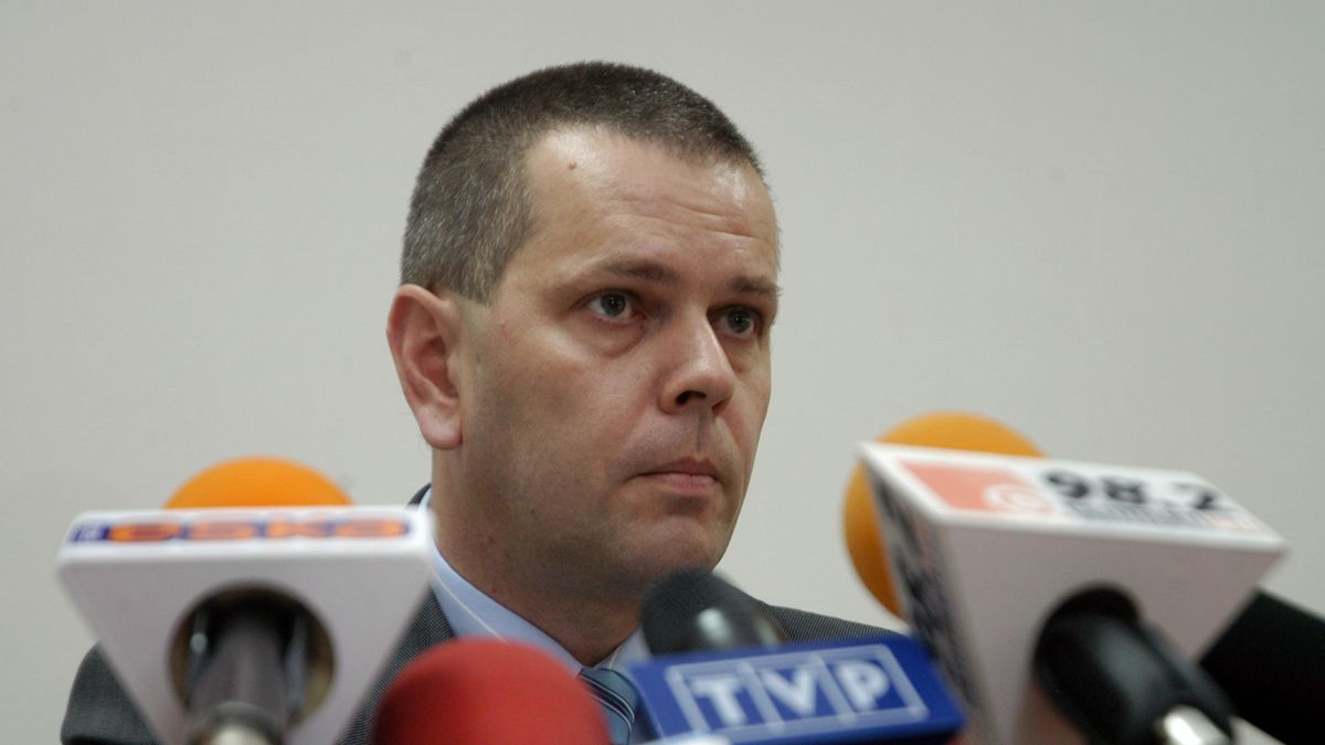 Prokurator Robert Bednarczyk jako szef Prokuratury Apelacyjnej w Lublinie. Zdjęcie z 8.08.2007 r.