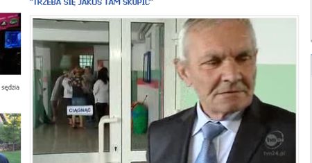 70-latek pisze maturę!