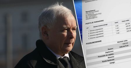 Faktura Jarosława Kaczyńskiego wg TVP, czyli co nie zgadza się w zakupach prezesa PiS