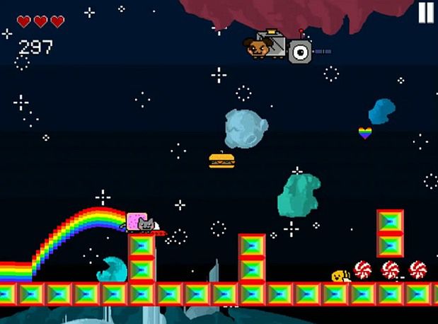 Nyan Cat Adventure - tęczowy kot atakuje twój iSprzęt [nyan nyan nyan nyan nyan nyan nyan nyan nyan]