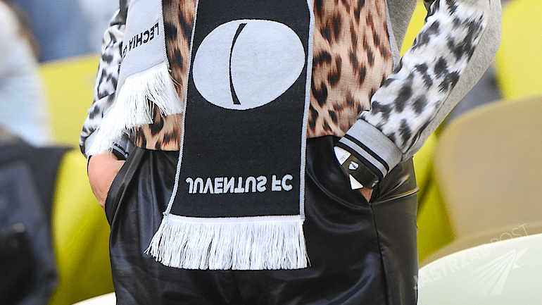 Weronika Marczuk kibicowała Juventus Turyn