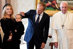 Donald Tusk z rodziną w Watykanie. Spotkał się z papieżem Franciszkiem