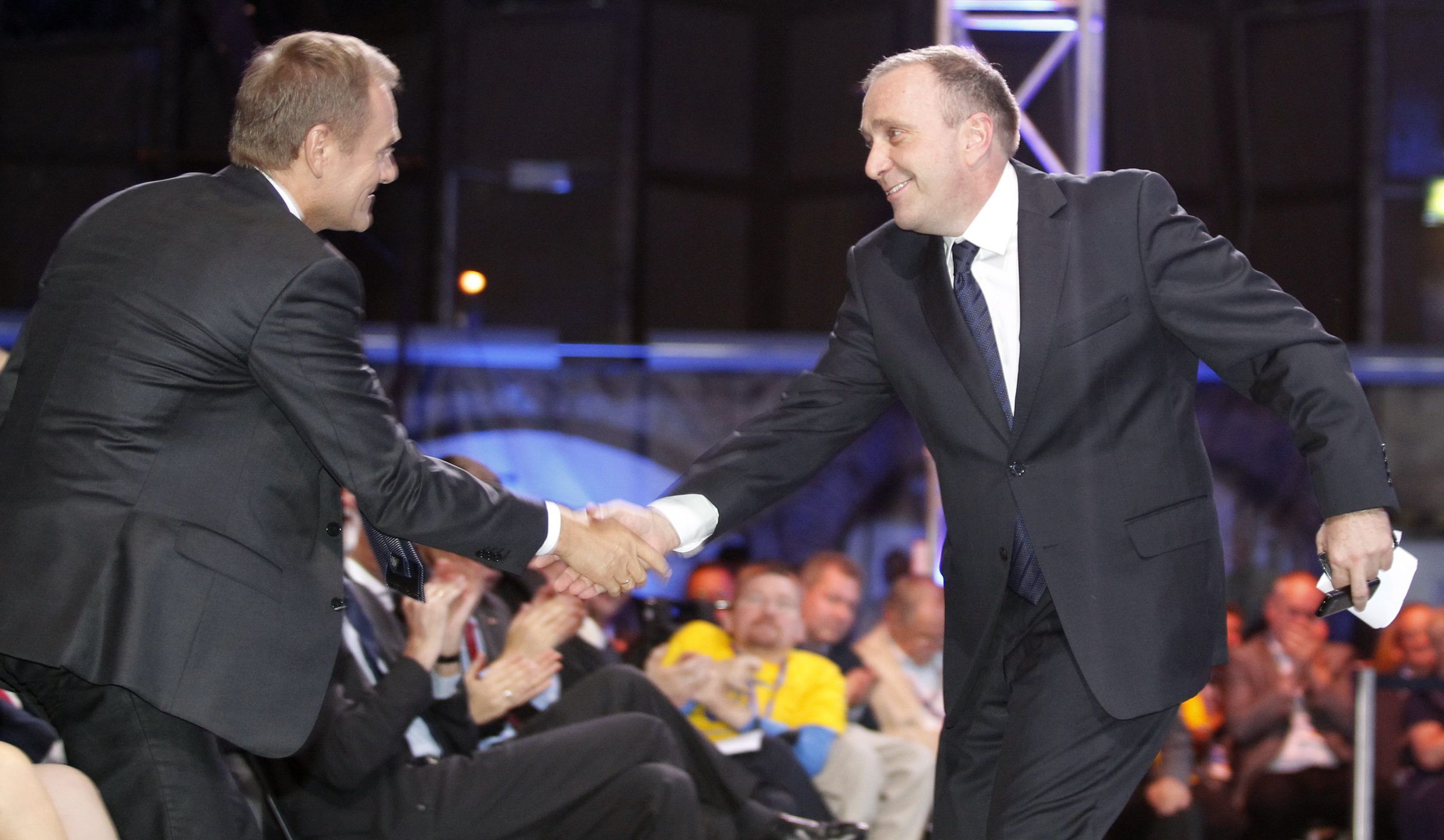 Tusk i Schetyna, 2013 rok 