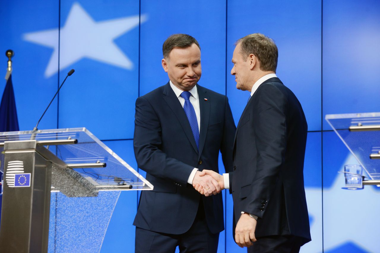 Beata Mazurek najwyraźniej przejrzała Donalda Tuska. Nowy sondaż prezydencki