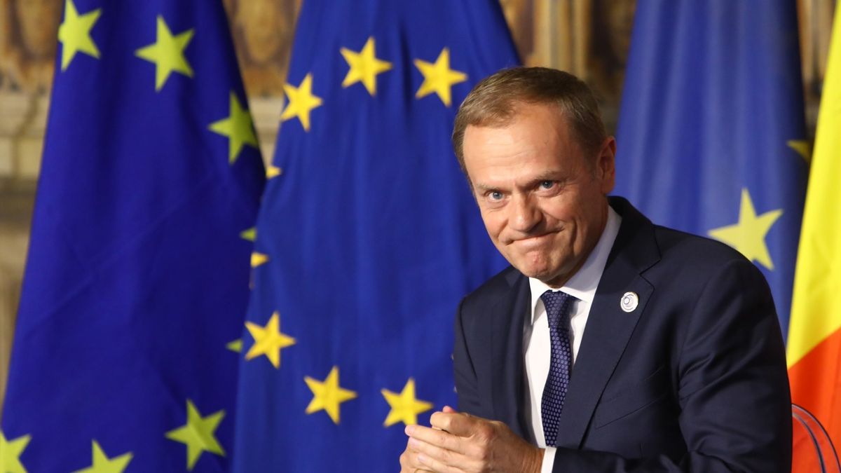 Szef Rady Europejskiej Donald Tusk