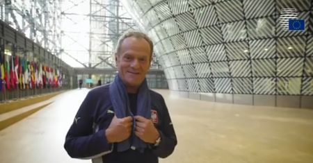 Bruksela. Donald Tusk publikuje pożegnalne wideo