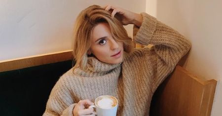 Kasia Tusk składa życzenia fanom. Uwagę przyciąga spory brzuszek