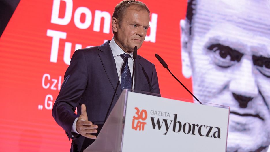Donald Tusk został wybrany Człowiekiem Roku "GW"