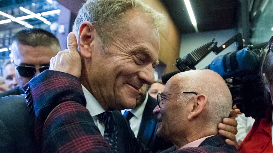Donald Tusk 4 czerwca w Gdańsku.