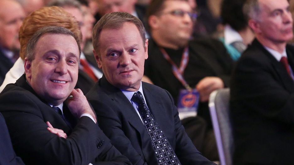 Grzegorz Schetyna i Donald Tusk, 2013 r.