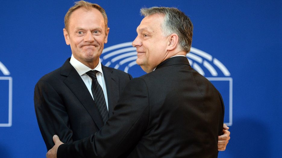 Viktor Orban i Donald Tusk to starzy znajomi