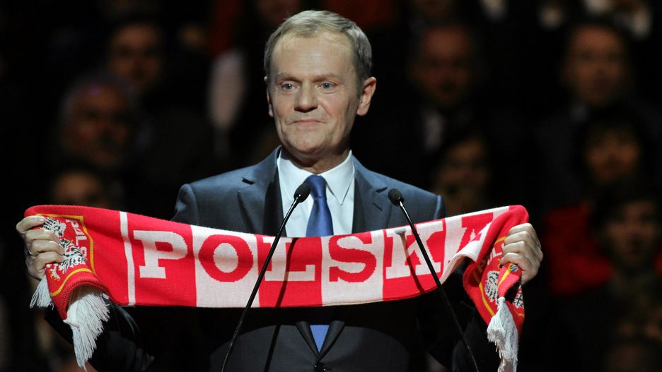 Donald Tusk w 2014 roku