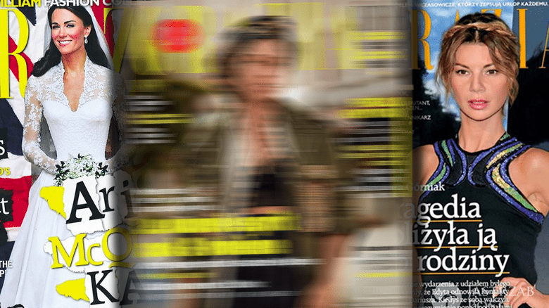 Grazia z Alicią Keys bez makijażu