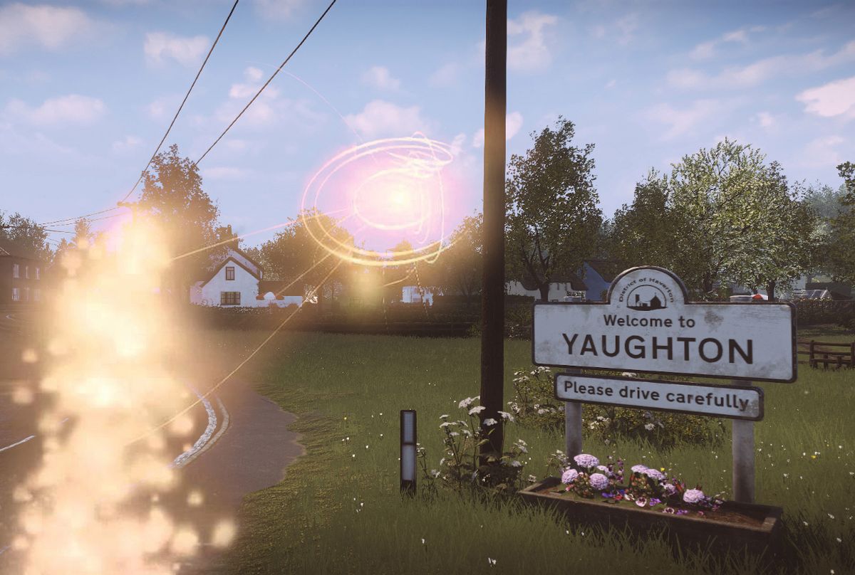 Architektura w Everybody's Gone to the Rapture- architektura five o'clock