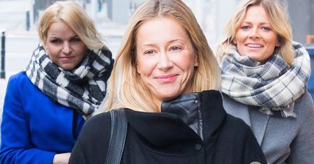 Kasia Warnke, Odeta Moro i Katarzyna Bosacka wychodzą ze studia "Dzień Dobry TVN"