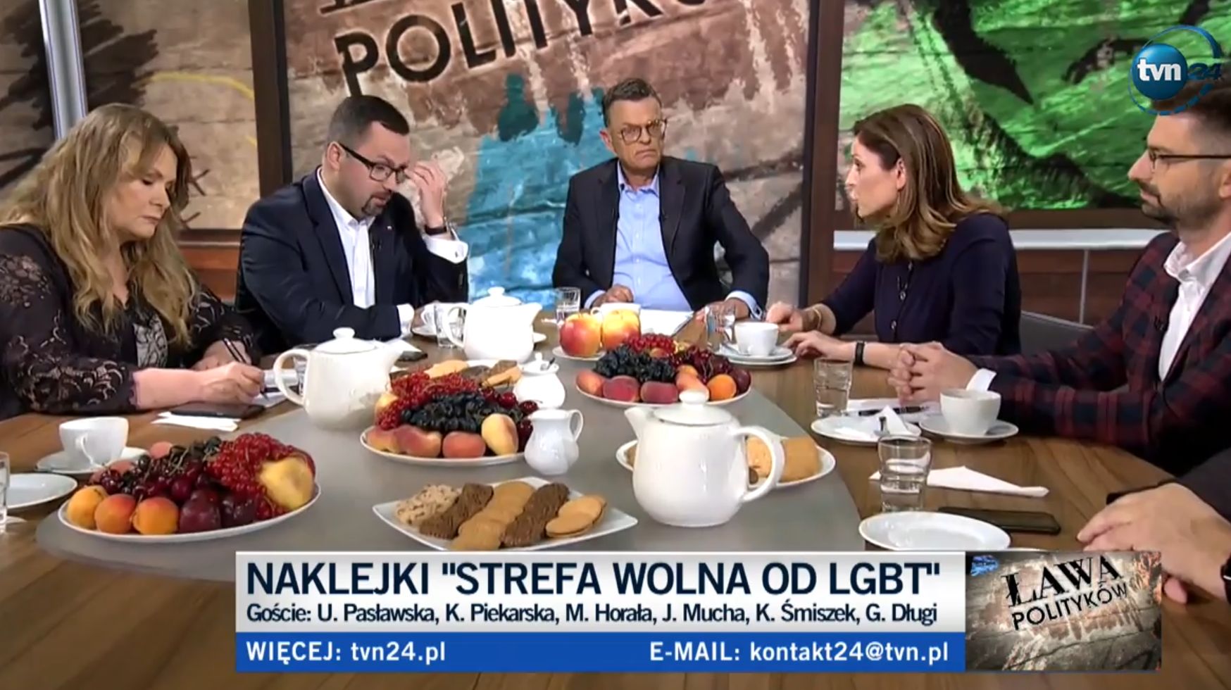 Burza wśród polityków w studiu TVN24. "To jest obrzydliwe"