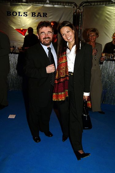 Kinga Rusin i Edward Miszczak w 2002 roku