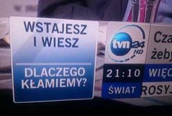 Zabawna wpadka TVN24 zyskała drugie życie. Internauci śmieją się z "samobója"