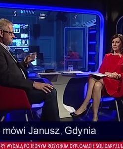 "W tyle wizji" na żywo, a w tle niespodzianka. Ziemkiewicz: "Możesz to wyłączyć? Swastyki są na ścianach"