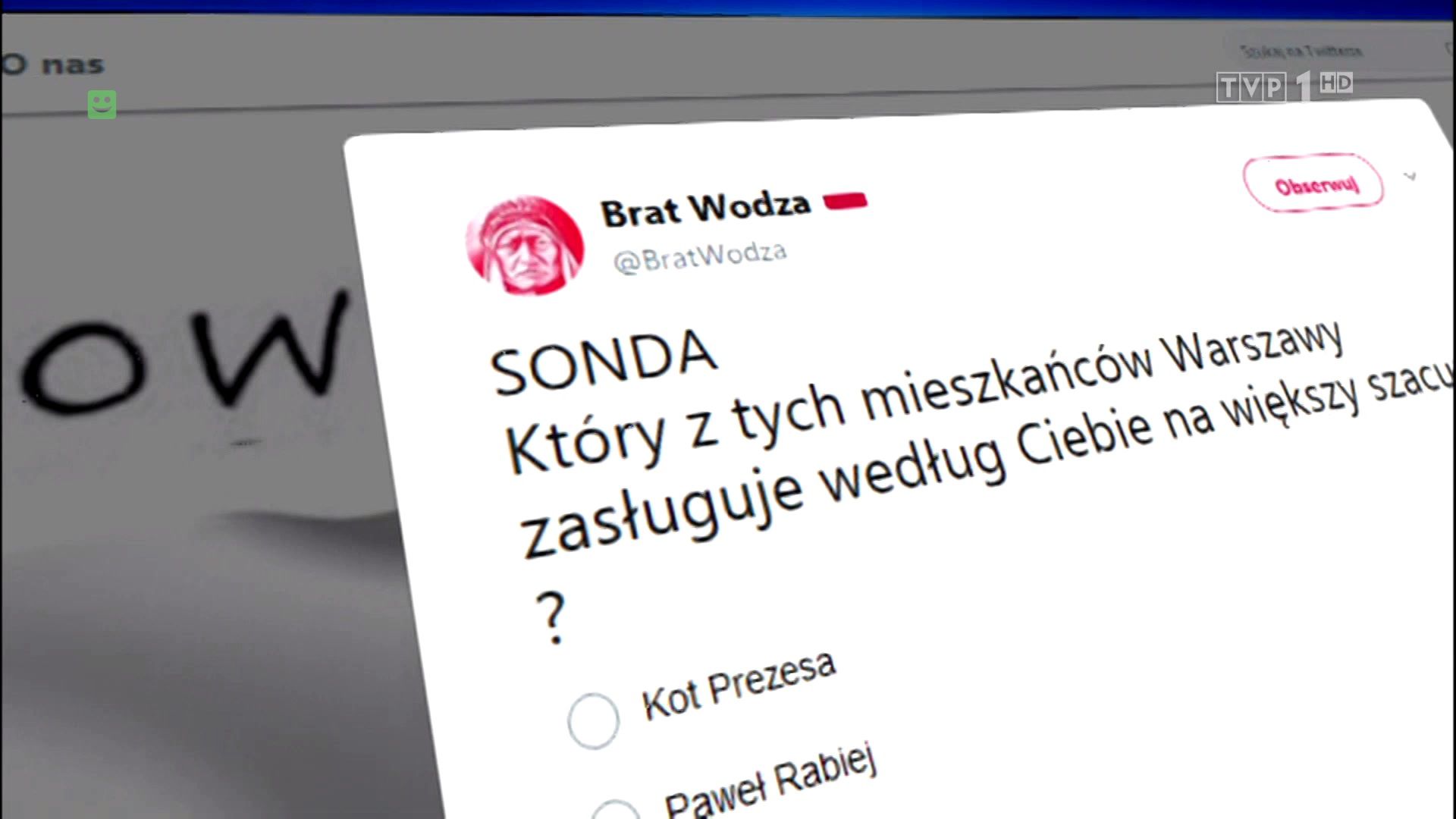 Nawet na pokazanym w "Wiadomościach" obrazku widać, że to nie "sondaż", tylko "sonda". 