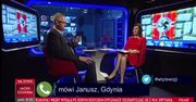 "W tyle wizji" na żywo, a w tle niespodzianka. Ziemkiewicz: "Możesz to wyłączyć? Swastyki są na ścianach"