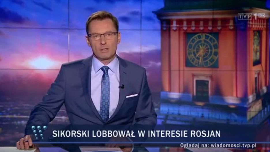 Prowadzący "Wiadomości", Krzysztof Ziemiec