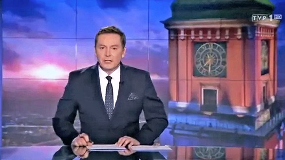 Prezenter TVP Michał Adamczyk