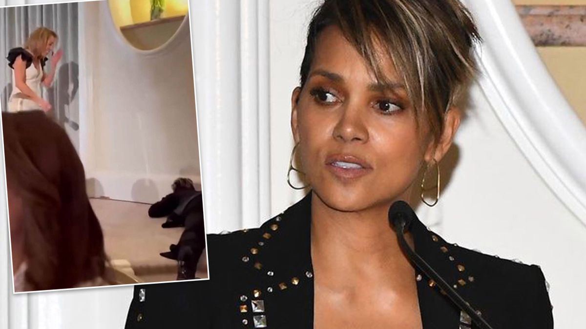 Halle Berry upadła na twarz