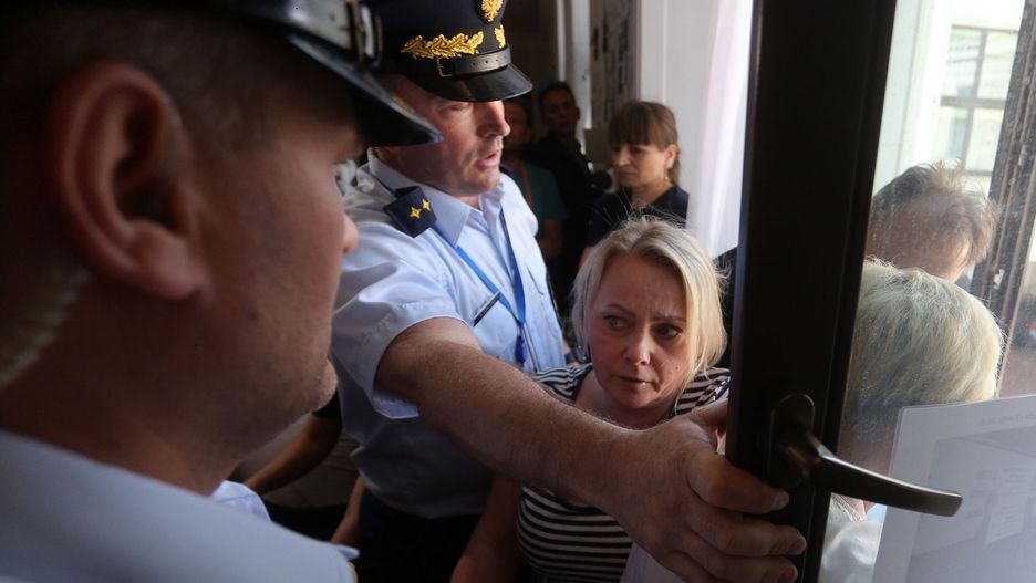 Po proteście w maju 2018 r. Iwona Hartwich otrzymała dwuletni zakaz wejścia do budynku Sejmu