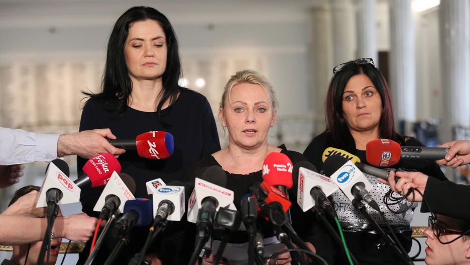Protest rozpoczął się w Sejmie 18 kwietnia