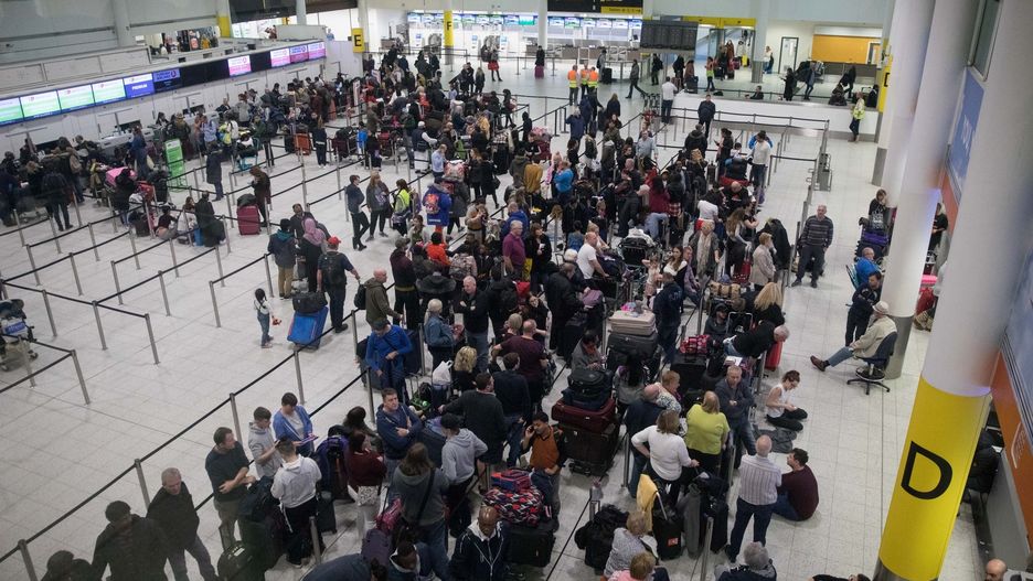 Na lotnisku Gatwick zapanował chaos