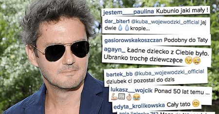 Kuba Wojewódzki pierwszy raz pokazał ojca. To bardzo wzruszająca fotografia