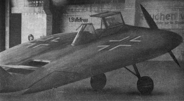 Niemiecki latający spodek - Sack AS-6 V1 