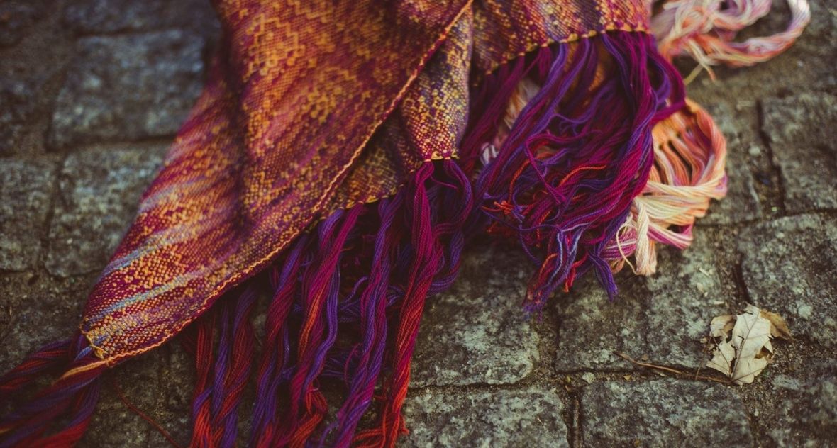 Chusta wykonana przez Papo Wraps 