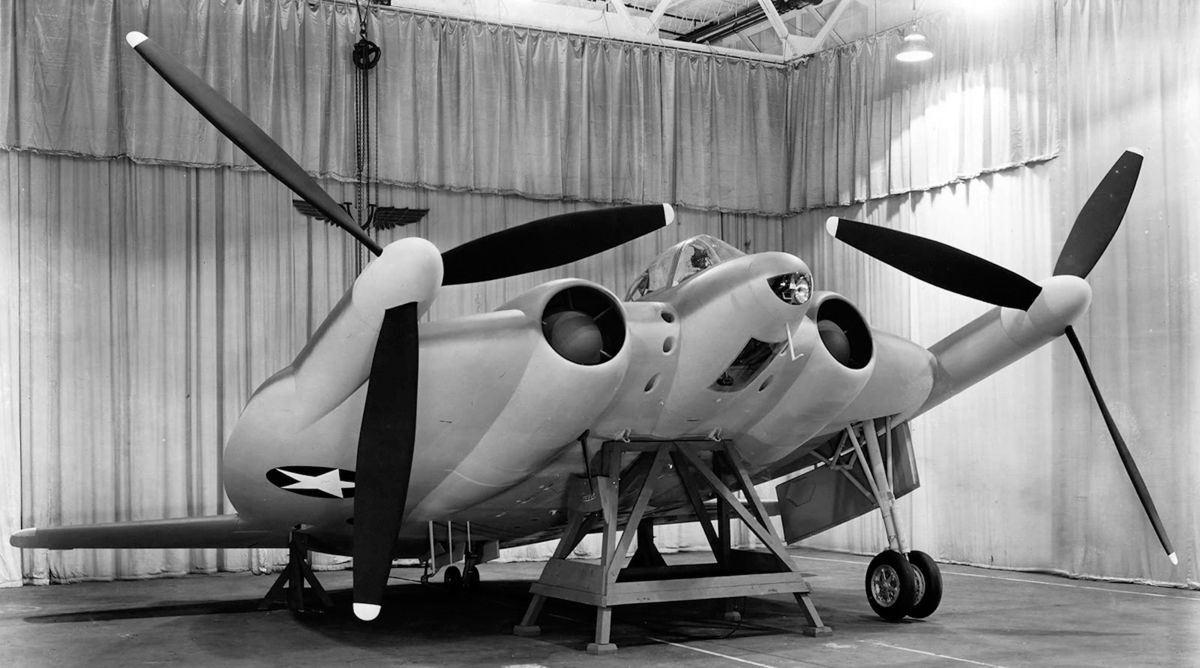 Naleśnik z napędem odrzutowym - Vought XF5U-1 Skimmer 