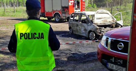 Zwęglone ciało małżeństwa pod Namysłowem. Nowe ustalenia prokuratury