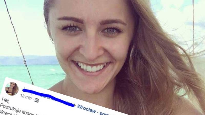 Justyna jest 26-letnią mieszkanką Wrocławia 