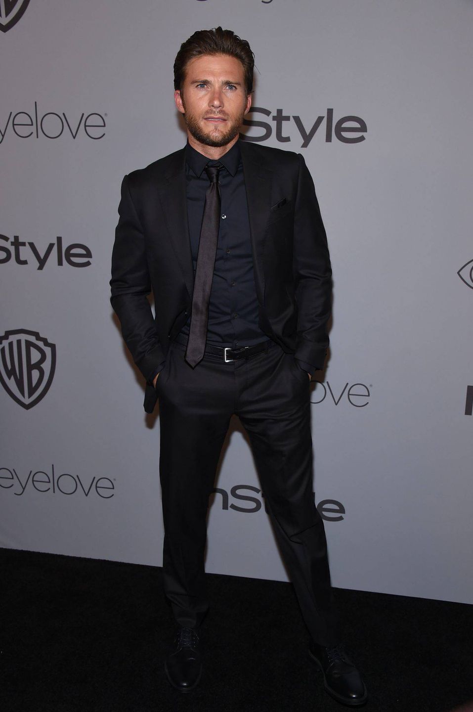 Scott Eastwood -  Złote Globy x InStyle afterparty 2018
