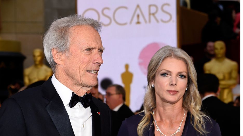 Clint Eastwood i Christina Sandera na gali rozdania Oscarów