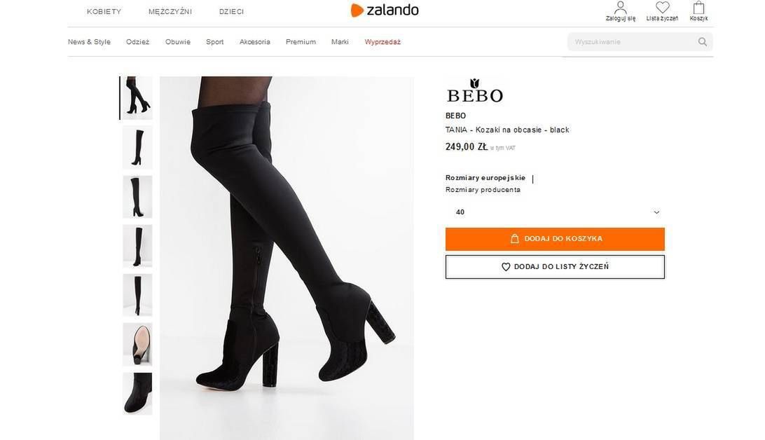 Buty Agnieszki Kaczorowskiej