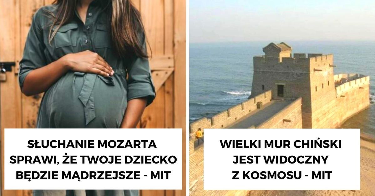 10 popularnych przekonań, w które jeśli jeszcze wierzysz, to wiedz, są to mity