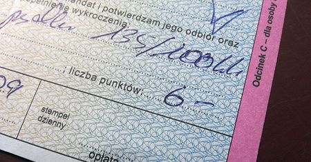 Płacisz mandat na raty? Musisz mieć stosowną zgodę