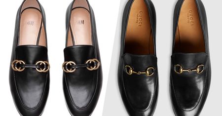 Buty z H&M zupełnie jak od Gucciego. Ale podobieństwo!