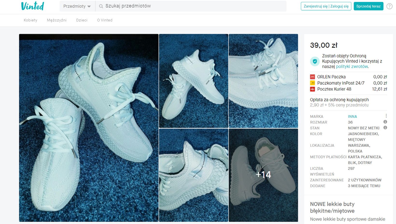 Katarzyna Skrzynecka sprzedaje buty córki