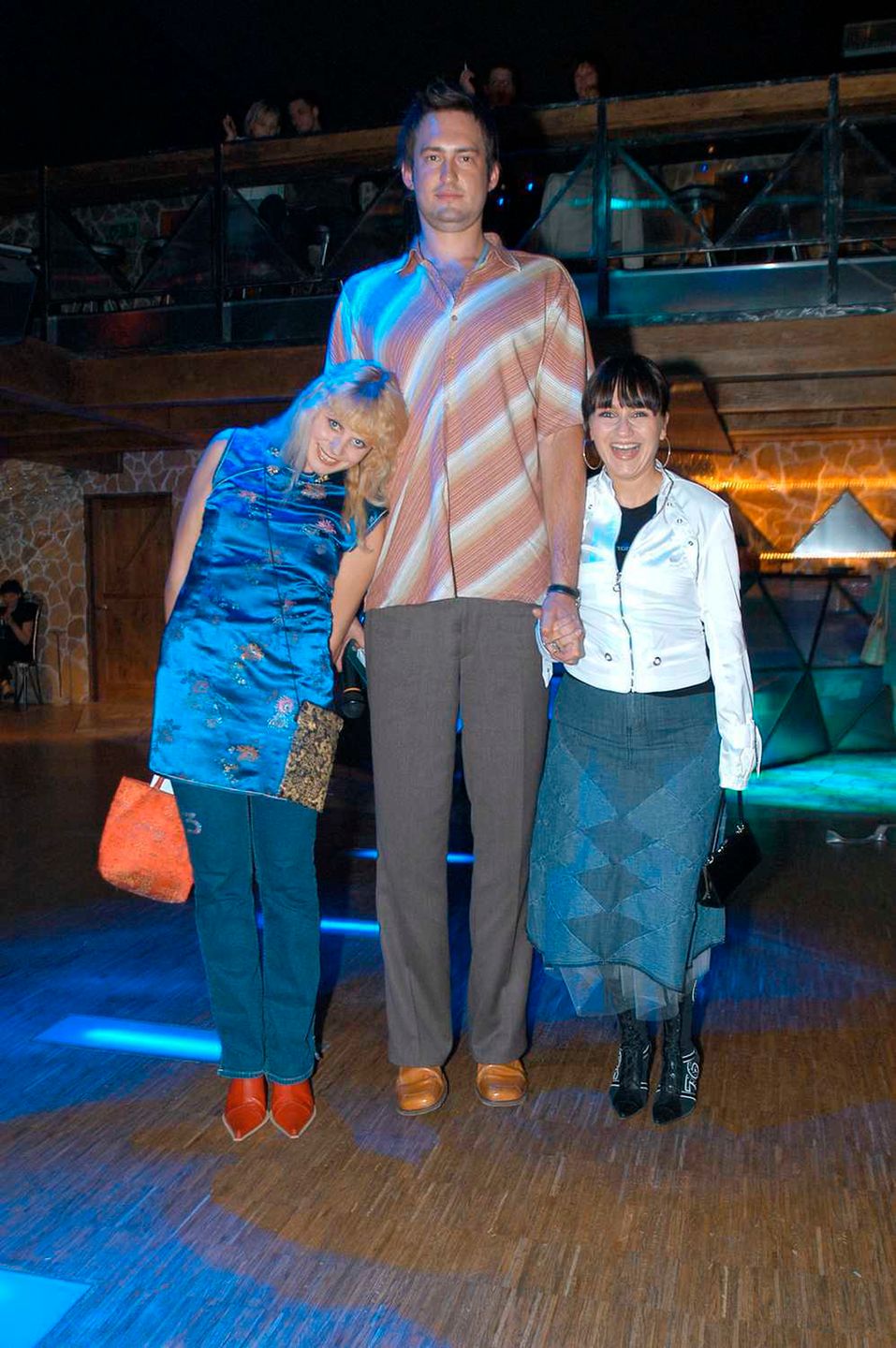 Kasia Klich, Marysia Sadowska, Marcin Prokop - lipiec 2003