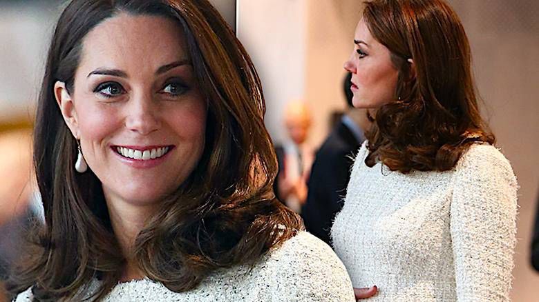 Księżna Kate ciążowy brzuch